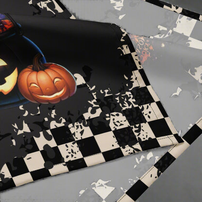 Cute Halloween Altar Cloth | Fun Adorable Witchy Tarot Cloth | Little Candy Witch